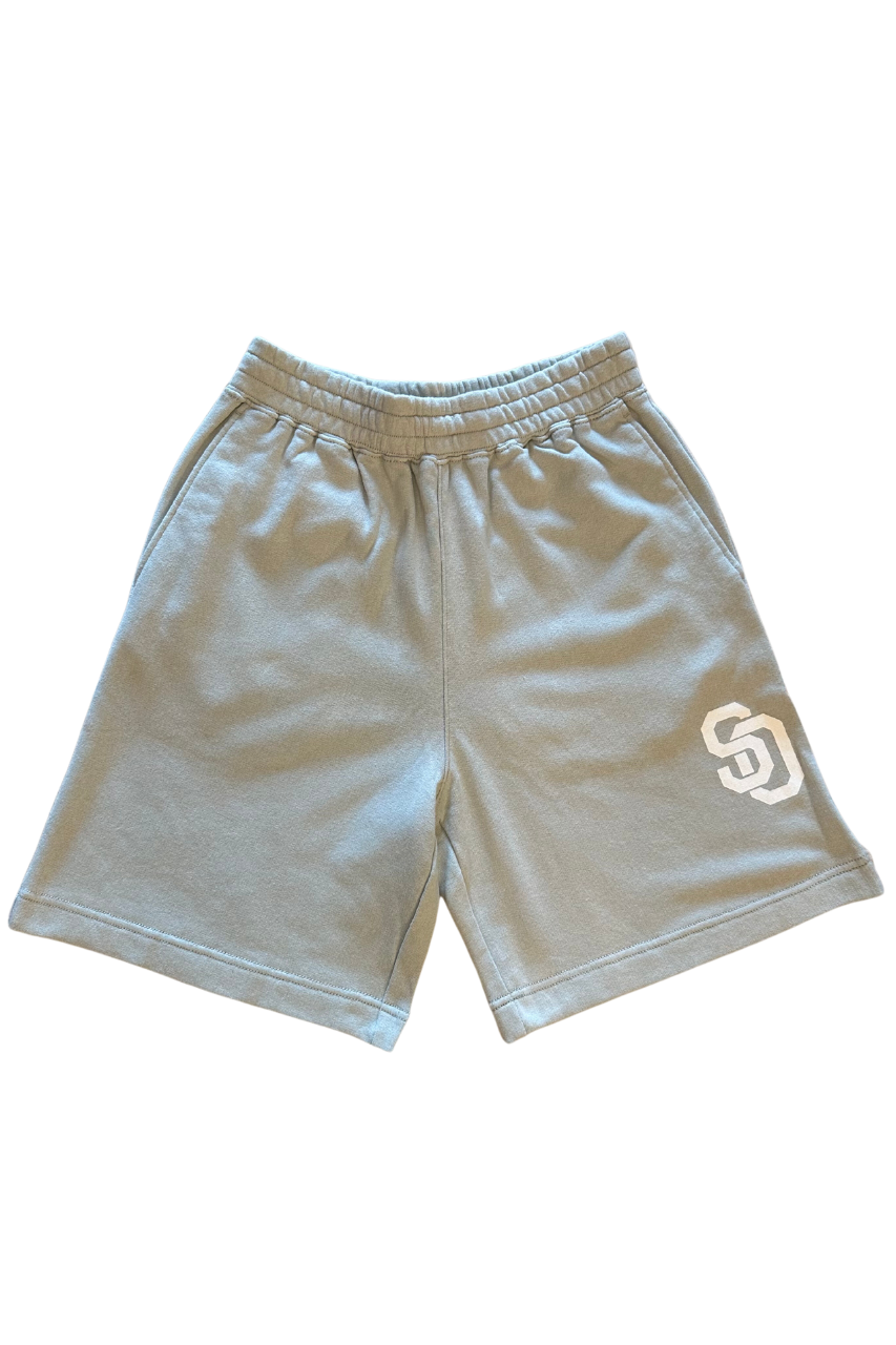 South O'ahu スエットハーフパンツ ICE GREEN