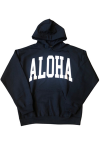 BIGALOHA PULL OVER HOODIE (Black)