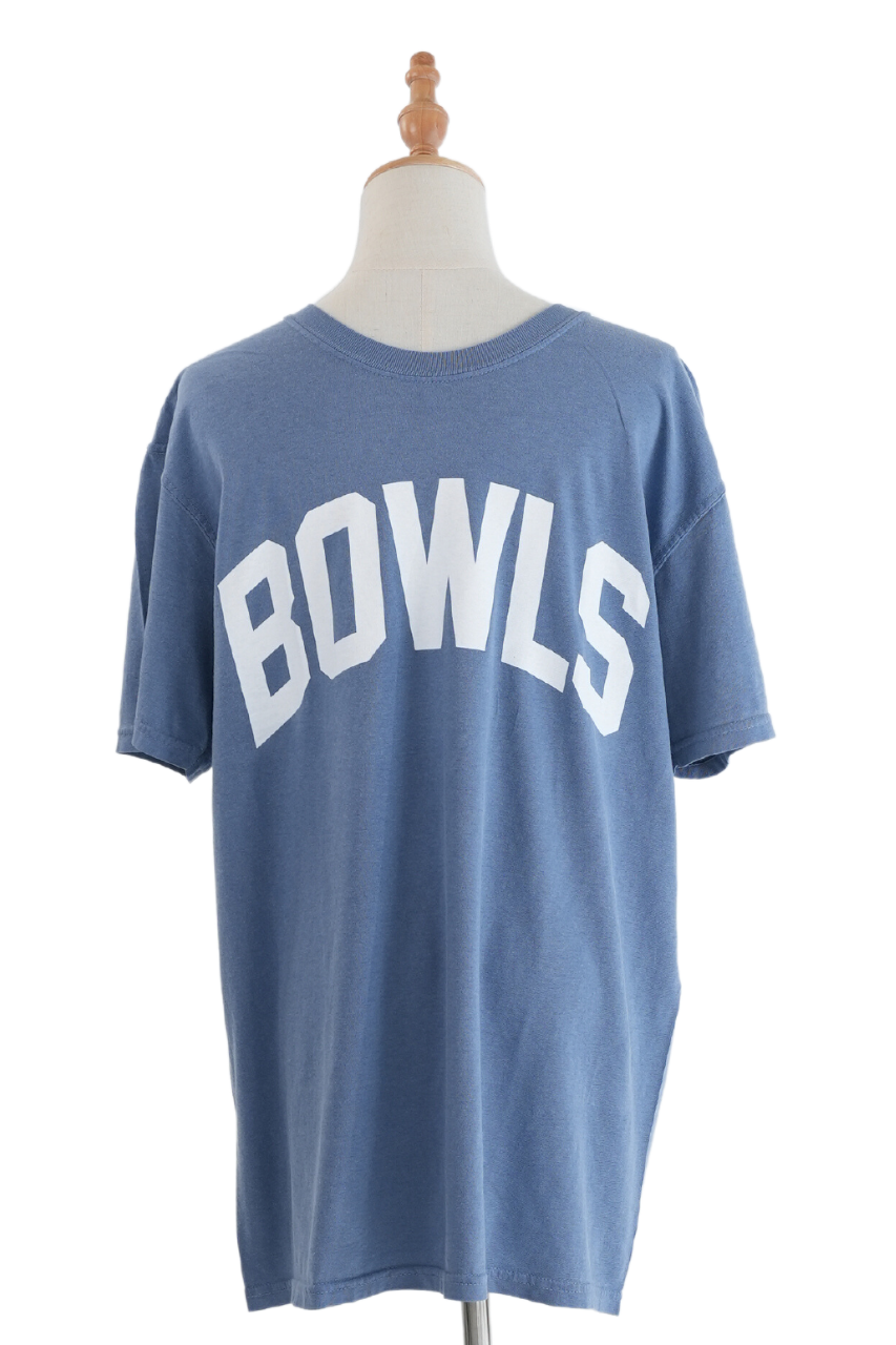 BOWLS / PIGMENT  WASHED TEE (Navy)