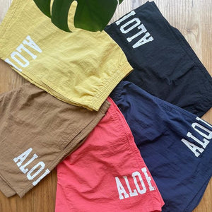 On/Off Shore ALOHA Shorts (Camel)