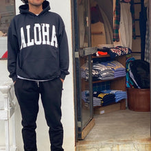 Load image into Gallery viewer, BIGALOHA PULL OVER HOODIE (Black)
