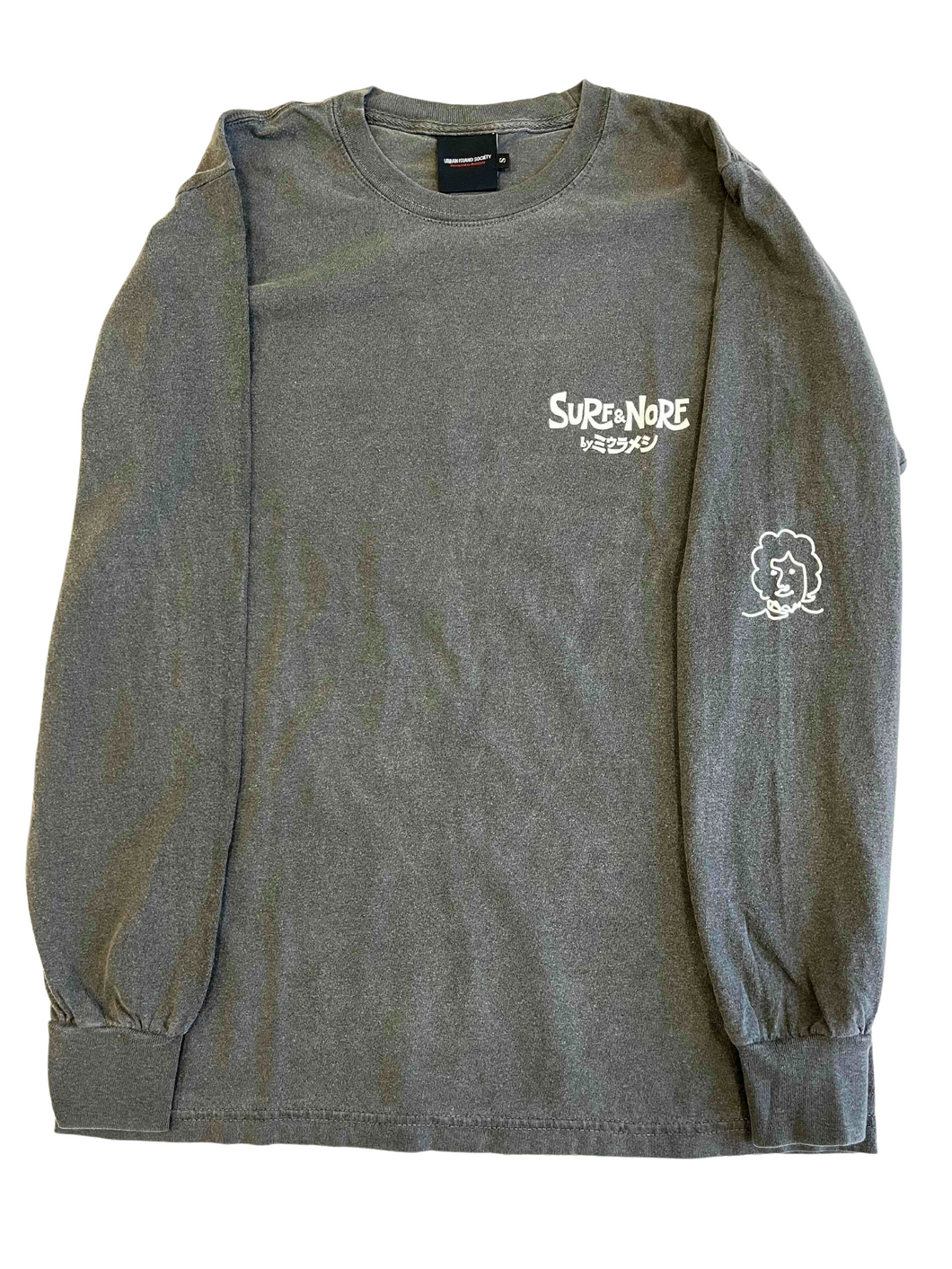 ミウラメシ LONG SLEEVE ( BLACK )