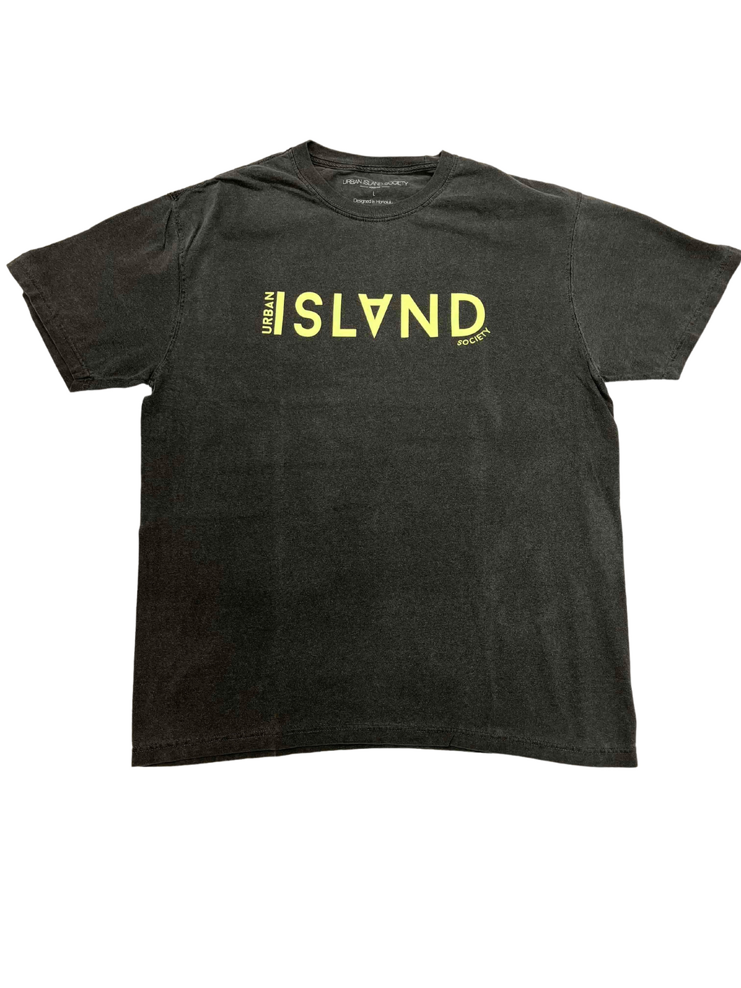 UIS ISLAND TEE ( BLACK&YELLOW )